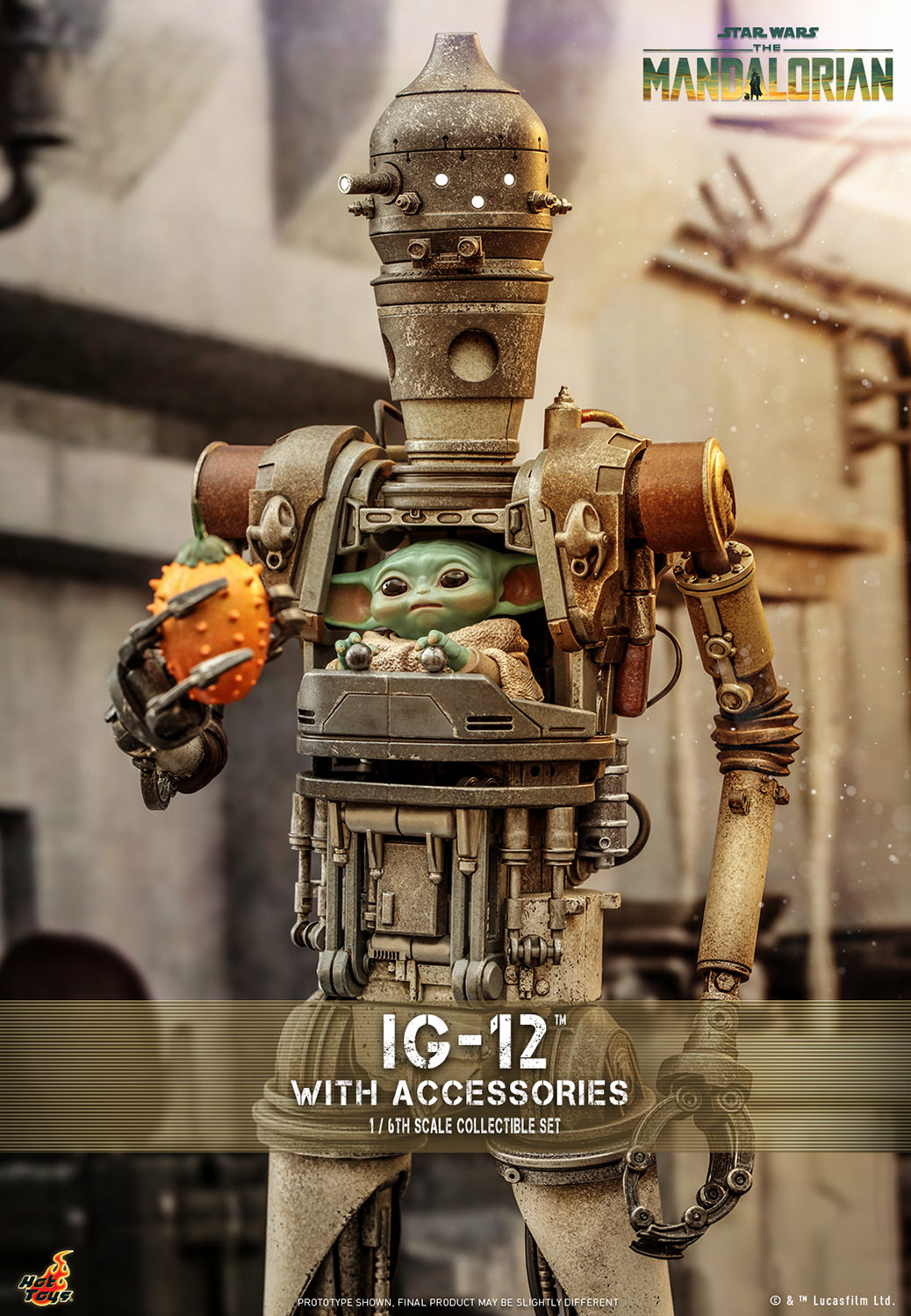 The Mandalorian - IG-12 With Accessories Sixth Scale Figure Set